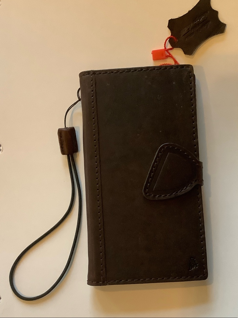 Genuine Handmade Leather Daviscase iPhone x wallet case